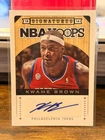2013-14 Panini Hoops Signatures Kwame Brown Autograph 76ers