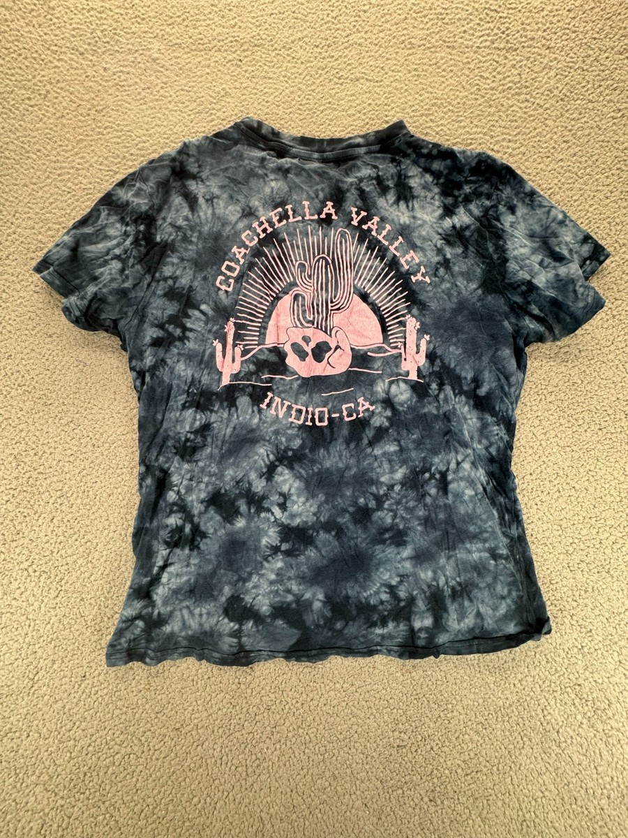 H&M Coachella Tie Dye T-Shirt Mens M Indio California Festival