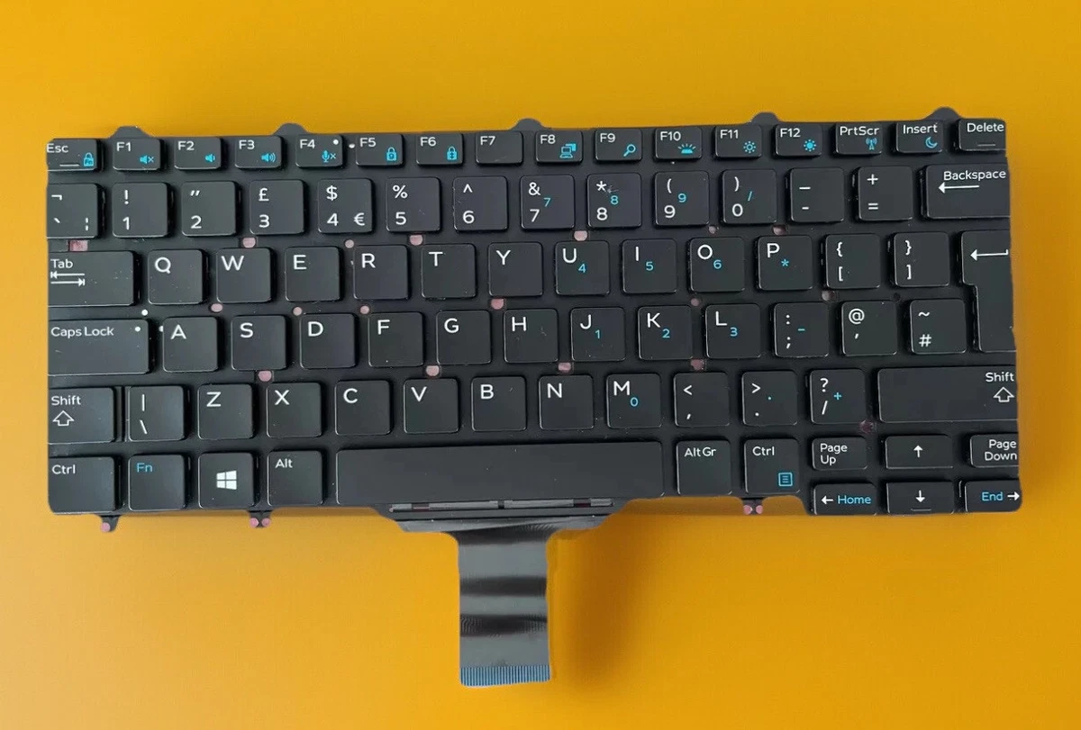 Clavier DELL Latitude E5400 QWERTY Référence 0RX218 - Occasion, Fonctionnel, Garantie 6 Mois