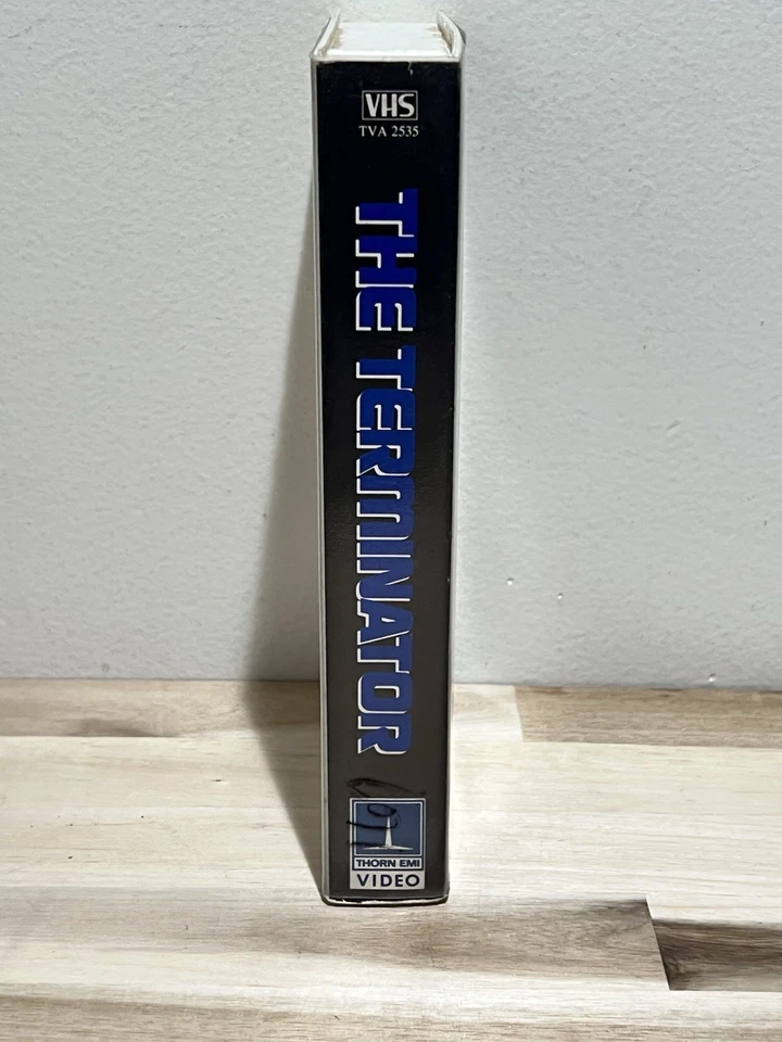 The Terminator 1984 Thorn EMI Video VHS Rare Hard Case Clamshell 80s - Image 4 of 4