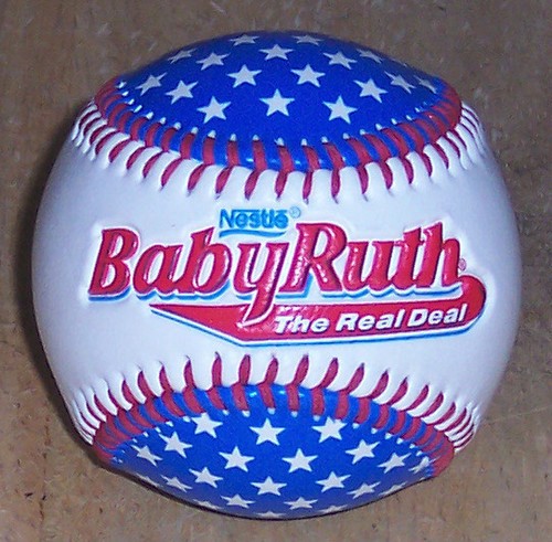 BABY RUTH SIGNED BASEBALL Jim Chamblee Autographed Louisville Bats 2003 H12
