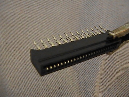 FFC Ribbon/Connector, 1.25mm pitch, 25pin, friction fit, RCA ITC222 pt # 258686 - Picture 3 of 7