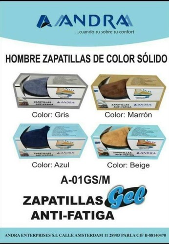 ANDRA Zapatillas Gel Antifatiga Calmantes para pies eBay