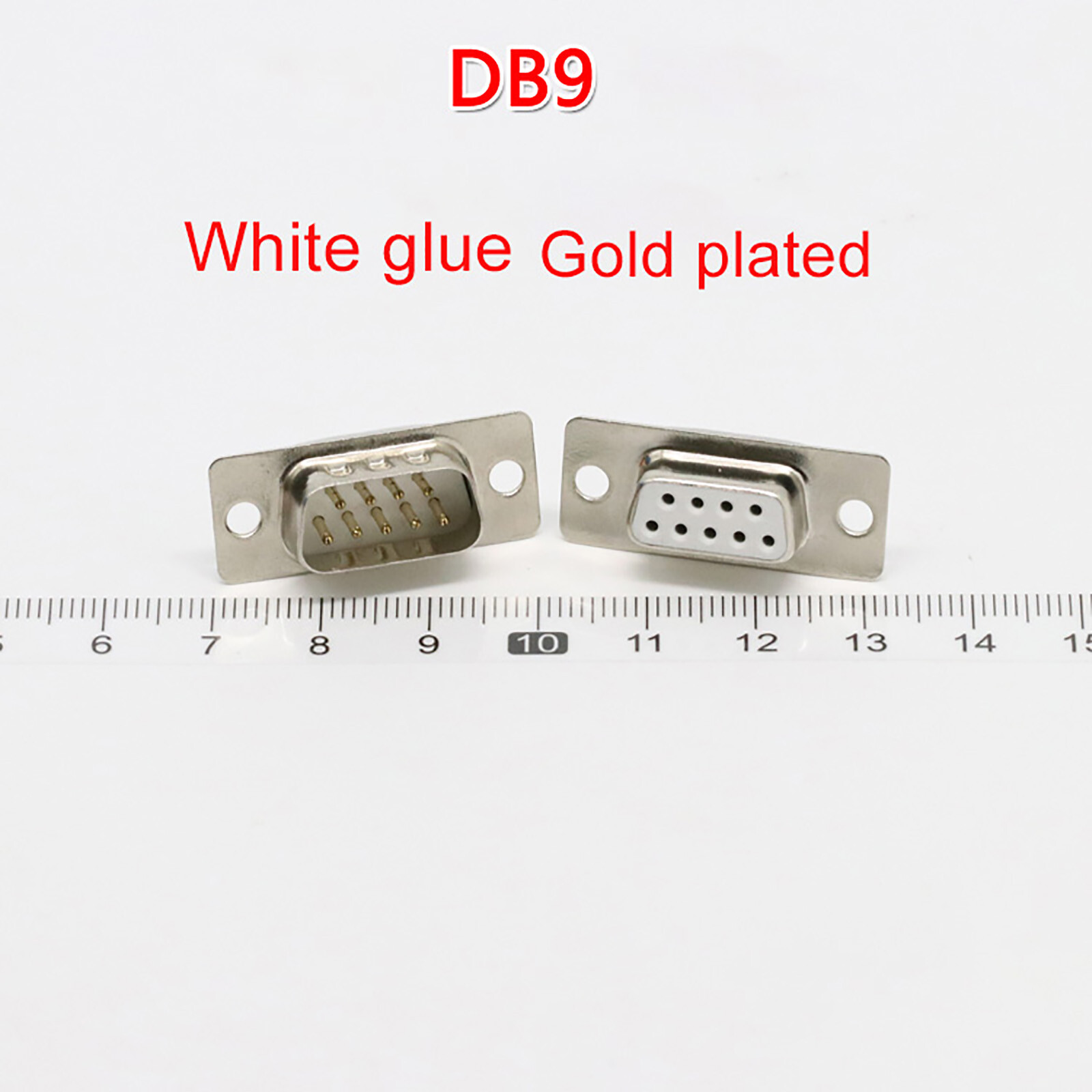 9pol. DSub Gender Changer Seriell Adapter Com Port DB9 Serial +Shell