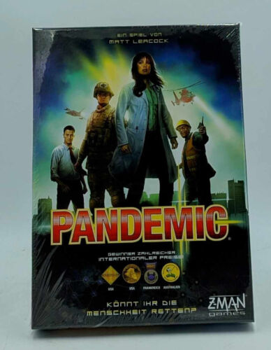 Zman Games Pandemic Pandemie Spiel Seuchen Matt Leacock Brettspiel Retten NEU - Picture 3 of 11