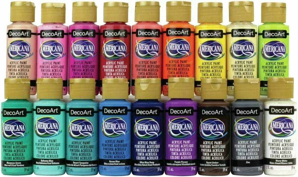 Fall Colors Acrylic Paint Set - DecoArt Acrylic Paint and Art Supplies