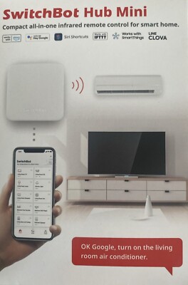 SwitchBot Hub Mini Fernbedienung Smart Home Infrarot Zeitplan Google Alexa