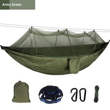 Mosquito Proof Air Bed, Holds 2 People, Hammock with Mosquito Net for Camping