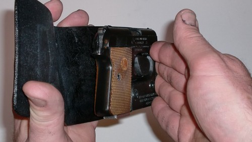 Pocket Holster, Wallet Style For Full Concealment - Colt Junior / Astra Cub -KCH - Picture 3 of 6