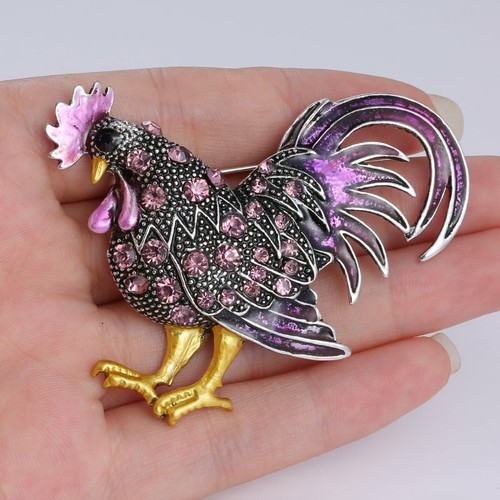 Wholesale Wedding Bridal Crystal Pearl Animal Insect Brooch Pin Jewellery Party - Picture 135 of 138