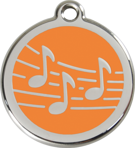 Red Dingo ''Music'' Engraved Pet Dog & Cat ID Tag - Free Engraving - 11 Colours - Picture 7 of 25