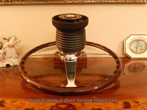 Mercedes 300 SL Wood Steering Wheel NARDI - ITALIA Model 1980 - 1985 NOS NEW - Picture 20 of 22