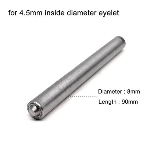 1mm-10mm Bördel Stanze Werkzeug Stab Ösen Tüllen Ring Luftloch Halbhohlniete - Bild 17 von 21