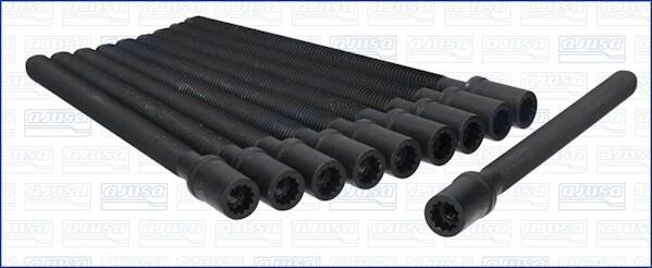 Ajusa 81038300 Bolt Kit, Cylinder Head For Audi Chrysler Dodge Jeep Mitsubishi S-image