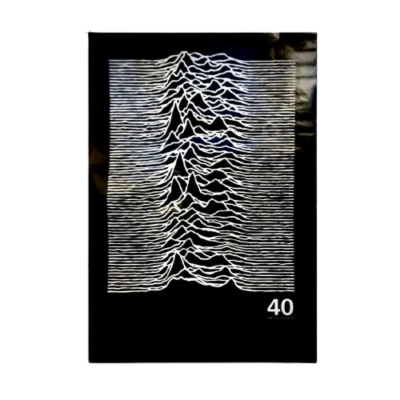 Joy Division ジョイ・ディビジョン アニバーサリーポスター Joy Division “Unknown Pleasures” 40th Anniversary UK