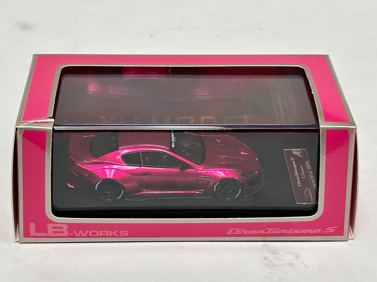 ミニカー 1/64 YM MODEL Maserati GranTurismo S LB 1/64 YM Model Maserati Granturismo S Liberty walk in Nardo