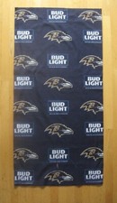 Baltimore Ravens--9 X 120 Bud Light/Ravens Logo Fabric