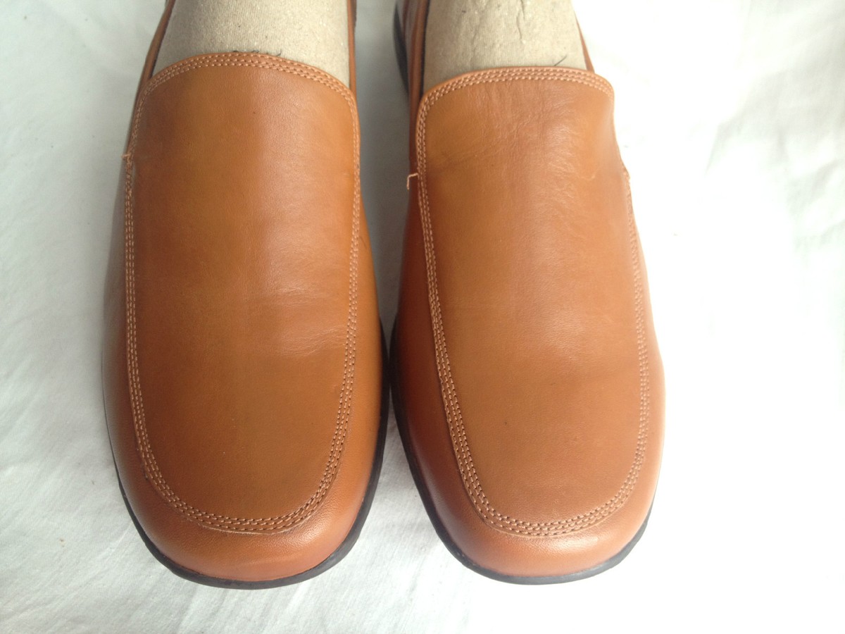 Mr Cat Leather Shoes Loafers 8N Authentic Comfort Driving 