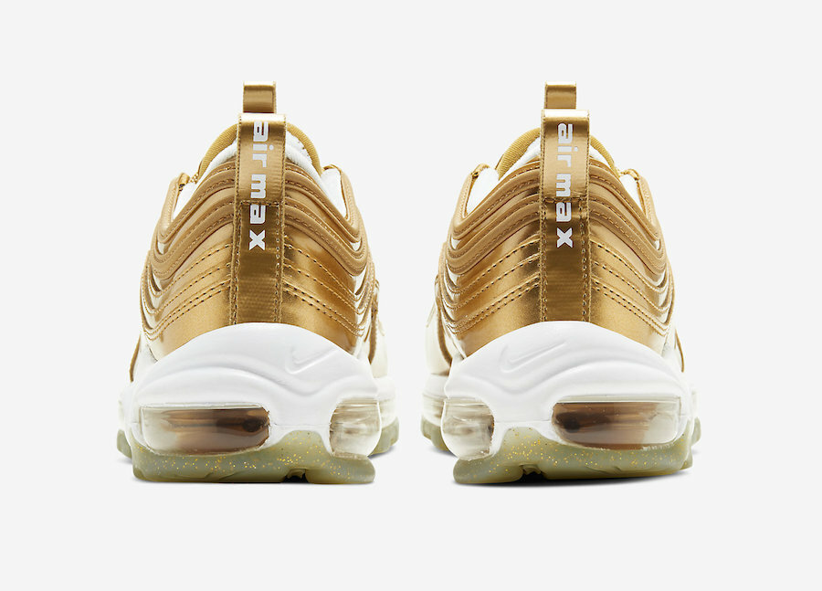 NIKE Air Max 97 LX 'Metallic Gold' W Sz 6 (CJ0625-700) | eBay