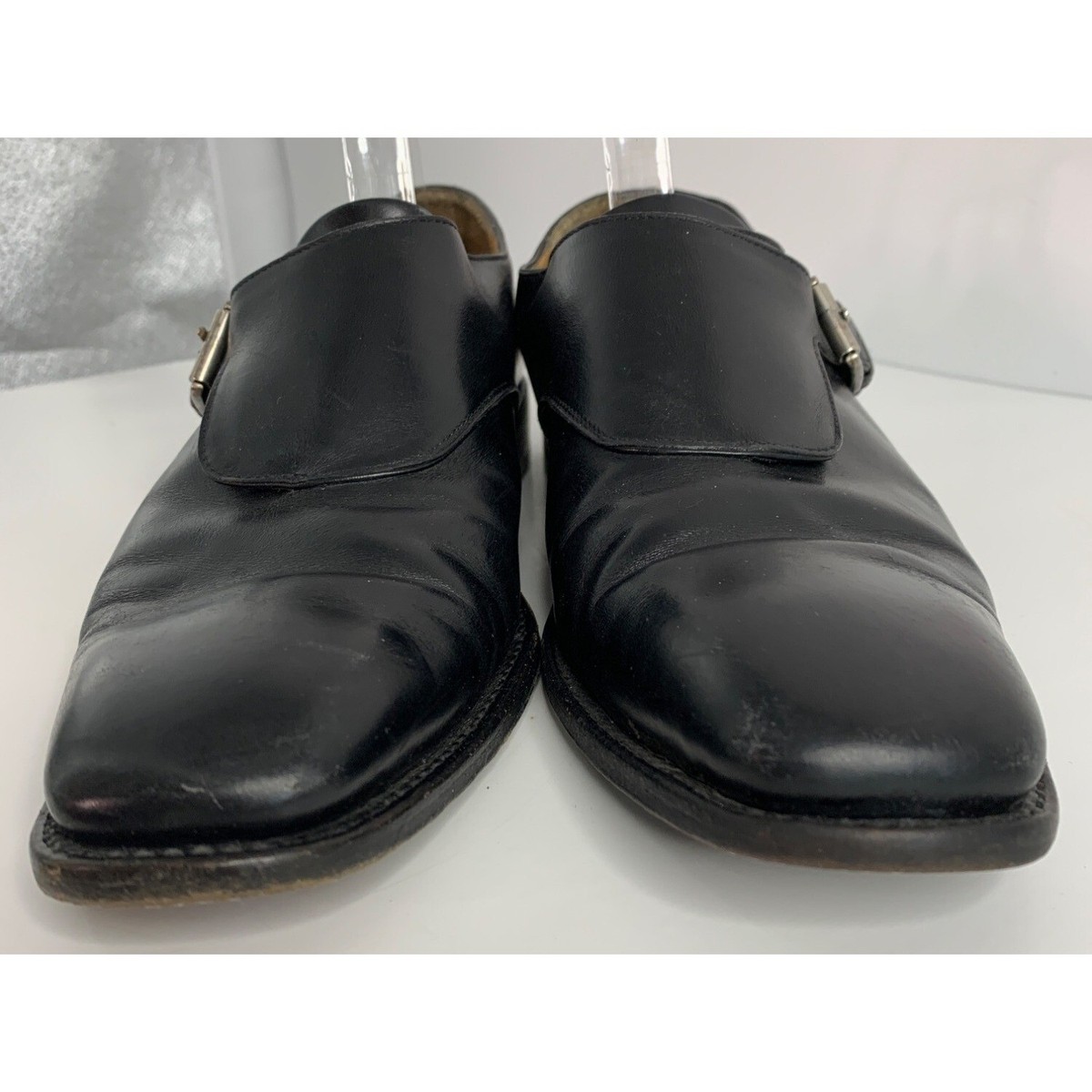 Salvatore Ferragamo Tramezza Single Monk Strap Dress shoes  display picture 3