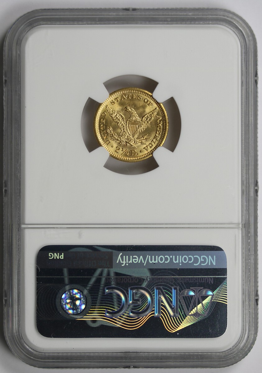 1903 Liberty Head Quarter Eagle Gold $2.5 MS 65 NGC CAC Approved