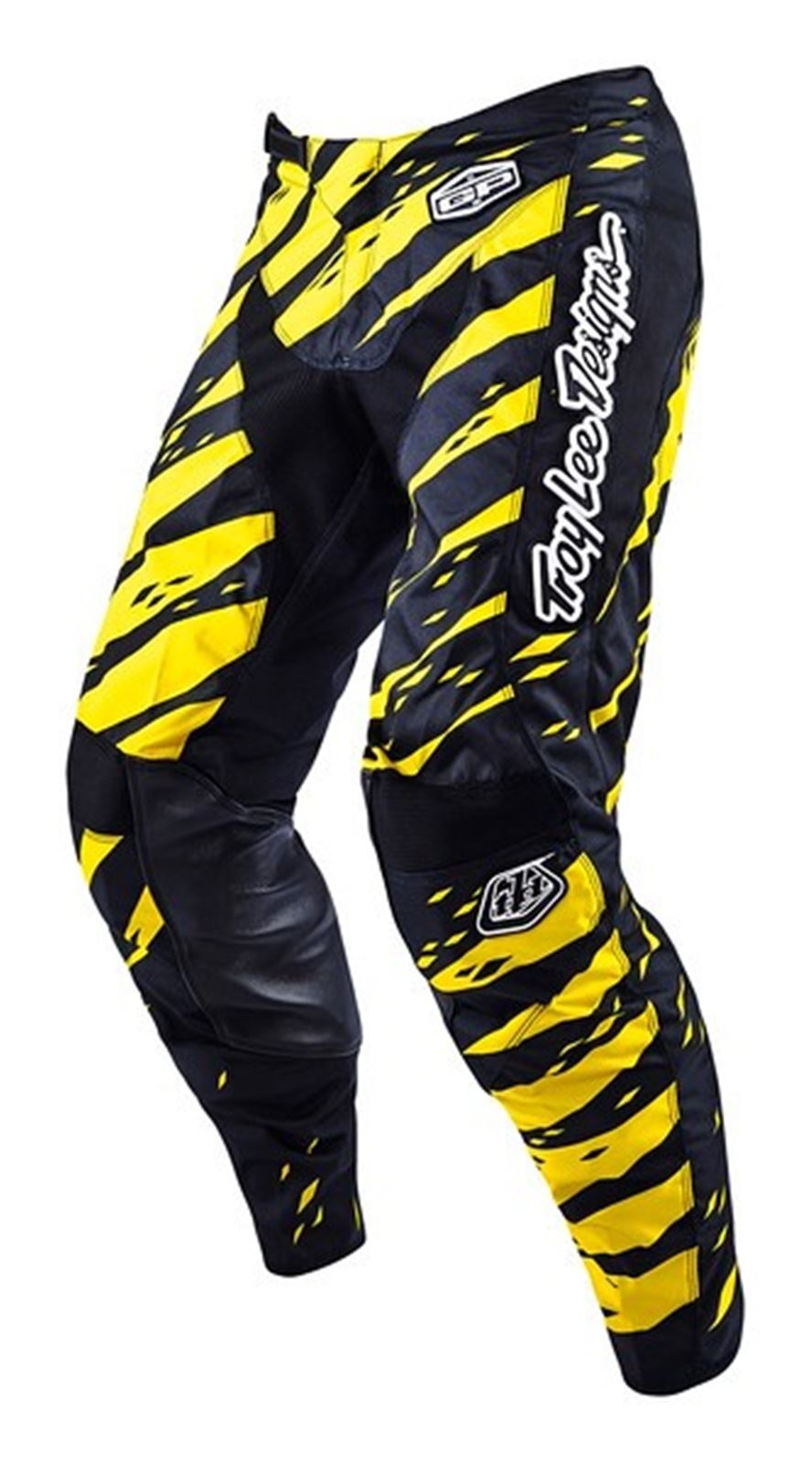 TLD GP Vert Black/Yellow Adult MX Pant Motocross Off-Road Enduro Racing