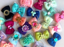 10 PC Bows Accessories Custom Lot for Littlest Pet Shop LPS Random Grab Bag