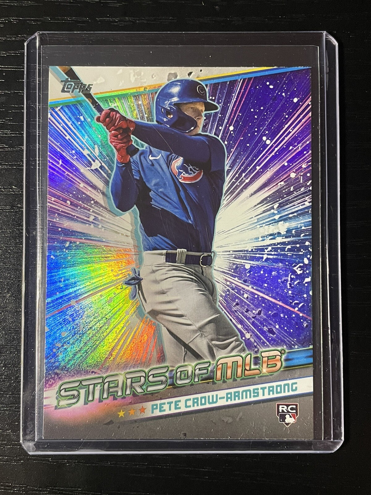 2024 Topps Series 1 Pete Crow-Armstrong RC Stars Of MLB Insert Cubs SLMB-25
