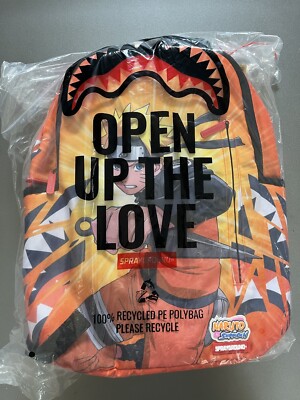 Sprayground x Naruto Bustin Shark (DLXR) - New/Rare