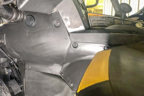 INFERNO CAB HEATER FOR CAN AM COMMANDER 800 1000 2009-2020 WITH DEFROST VENTS - Foto 7 di 8