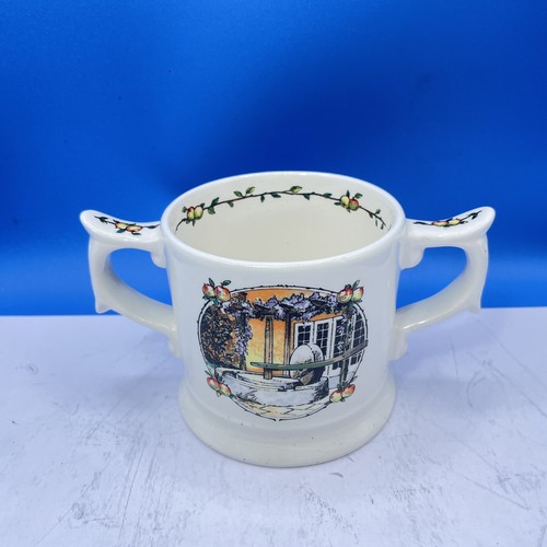 Tasse Taunton Apfelwein weiß Becher Keramik Loving Seton Pottery Half Pint Home Place - Bild 1 von 14