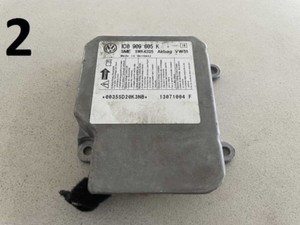 VW Polo 9N Airbagsteuergerät Steuergerät 1K0909605K