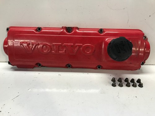 91-95 Volvo red B230ft Valve Cover redblock turbo OEM USED - Picture 5 of 6