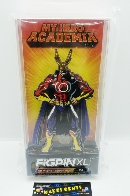 All Might FiGPiN XL My Hero Academia Silver Age X4 6 BRAND 6in Unopened for sale online | eBay