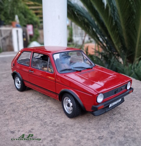 modellino auto scala 1/18 Volkswagen golf GTI mak 1 modellini vw usato norev - Foto 6 di 7