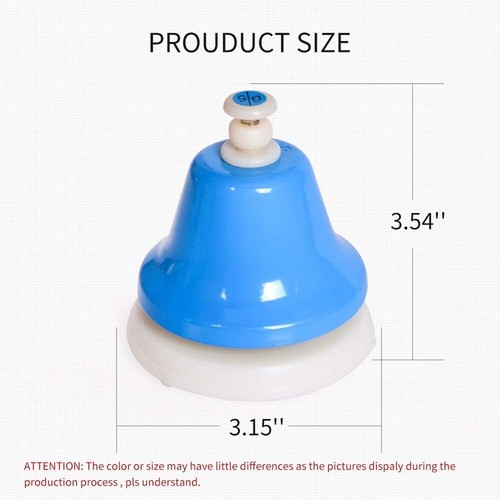 Desk Bells Hand Bells 8 Notes Music Bells Percussion Instrument Musical Teach... - Picture 4 of 7