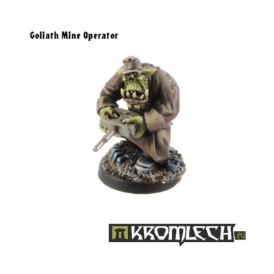 Ork Operator & Goliath Mine (1+1) -Kromlech-Ork Tankbustas Squig Grot Tank