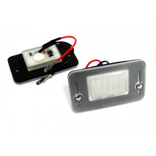 2x White 18 LED License Plate Light For 1989-1998 Land Rover Discovery Series I - Foto 6 di 18