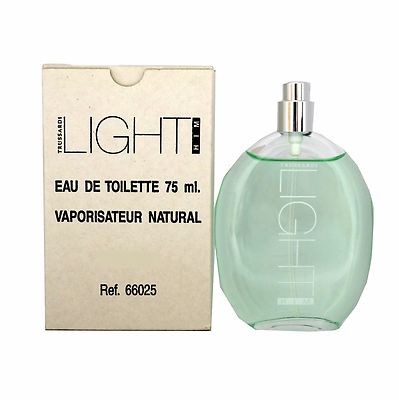 TRUSSARDI LIGHT HIM EAU DE TOILETTE NATURAL SPRAY 75 ML / 2.1 FL.OZ. (T-VINTAGE)