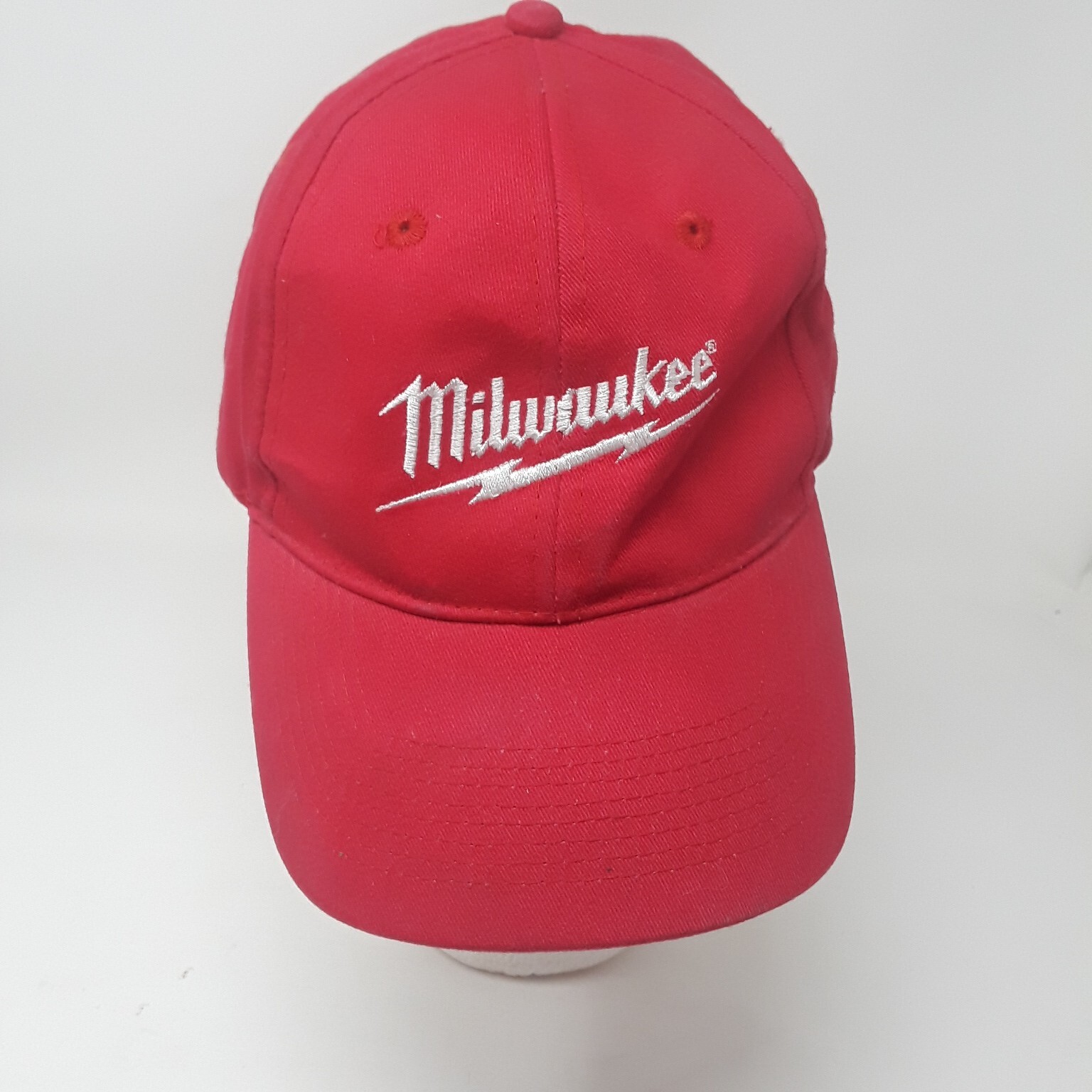 Milwaukee Hat Cap Strapback Red Adjustable Embroi… - image 1