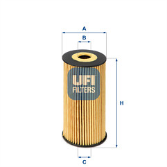 UFI 25.170.00 Oil Filter - Picture 1 of 1