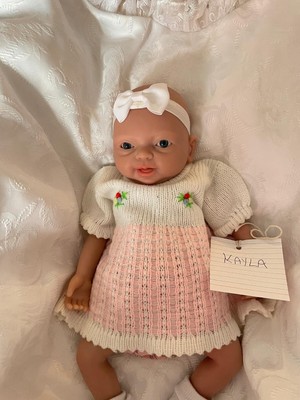 KAYLA Ganzkörper Soft Platinum Silikon Mädchen 15 Zoll 3,88 Pfund schönes erstes Silikon