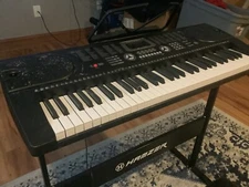 Segawe GSDY012429A 61 Key Electronic Keyboard Set - Black