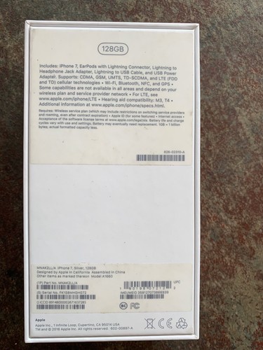 iPhone 7 BOX Only - Picture 4 of 4