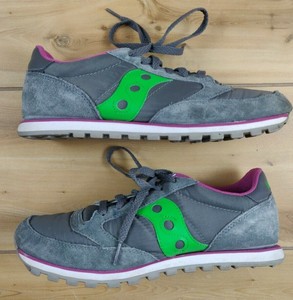 pink and green trainers