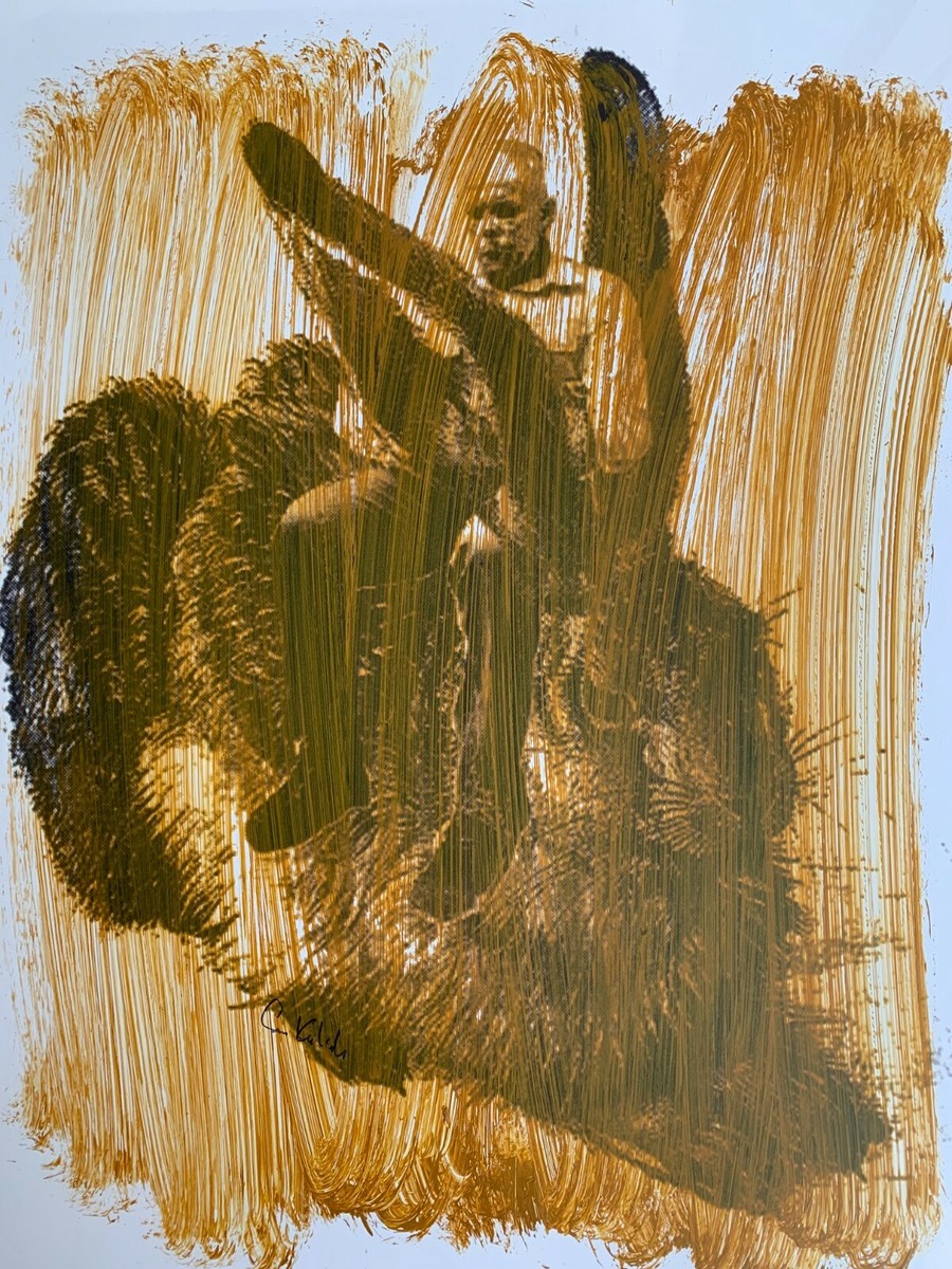 Sam Kautsch ( USA , b. 1947) Beautiful Pop Art Signed & Numbered Lithograph