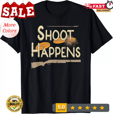 Clay Target Shooting Skeet Trap Sporting Clays T-Shirt Gift Unisex T-Shirt