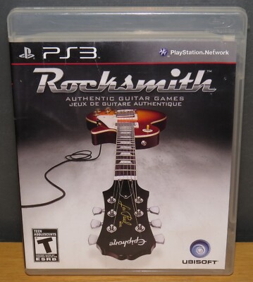 Rocksmith (Sony PlayStation 3, 2011) - PS3 - Complete - CIB - Tested