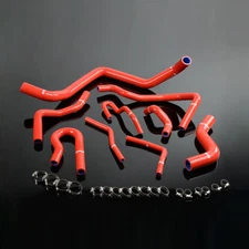 Silicone Radiator Hose Kit Fit For 1992-2000 Honda Civic D15 D16 SOHC EG/EK Red