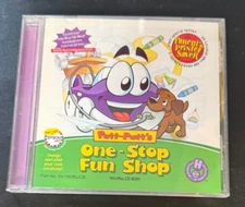 Vtg Putt-Putt’s One Stop Fun Shop PC CD-Rom Design Print Creations 2000 Art Game
